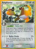 Ampharos (Delta Species) - EX Dragon Frontiers - #1