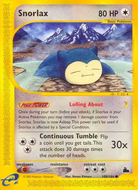 Snorlax - Skyridge - #100