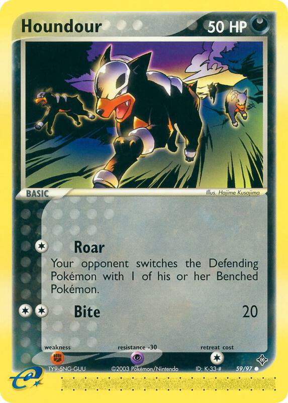 Houndour - EX Dragon - #59