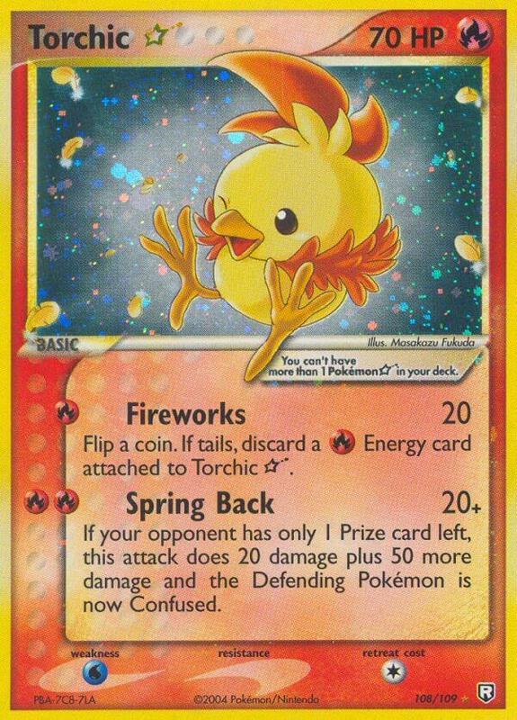 Torchic (Gold Star) - EX Team Rocket Returns - #108