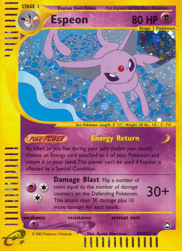 Espeon - Aquapolis - #H9