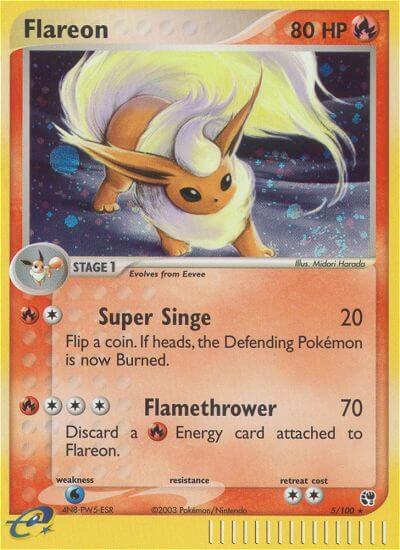 Flareon - EX Sandstorm - #5