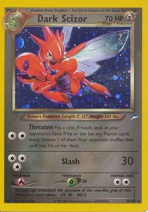 Dark Scizor - Neo Destiny - #9