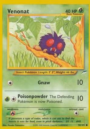 Venonat - Neo Destiny - #90