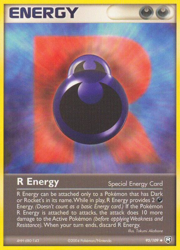 R Energy - EX Team Rocket Returns - #95