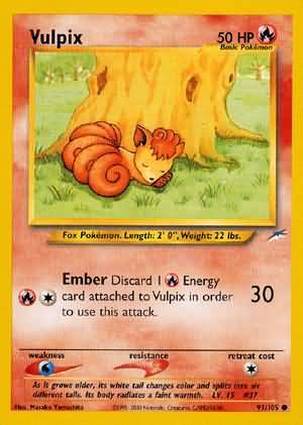 Vulpix - Neo Destiny - #91