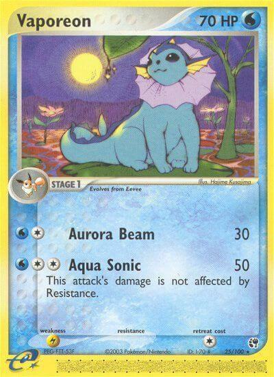 Vaporeon - EX Sandstorm - #25