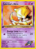 Sabrina's Abra - Gym Heroes - #91 (1st Edition)