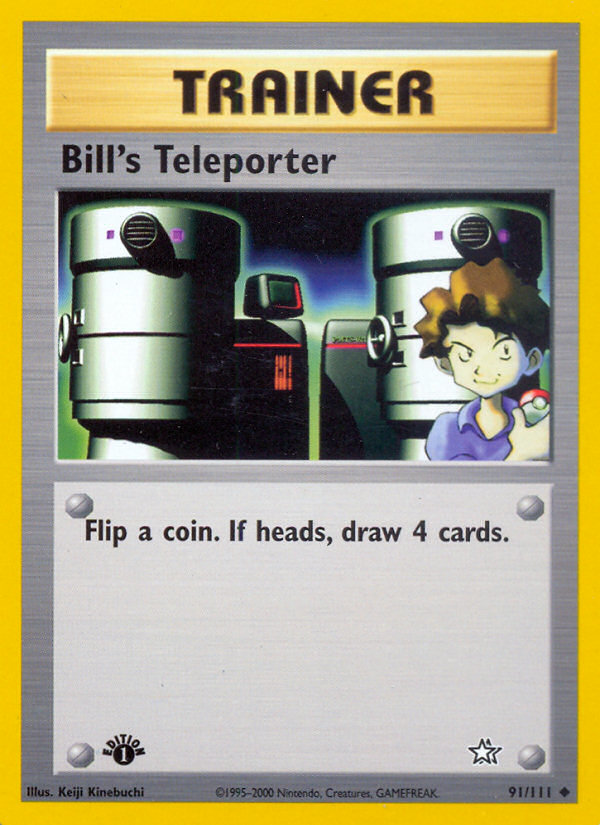 Bill's Teleporter - Neo Genesis - #91 (1st Edition)