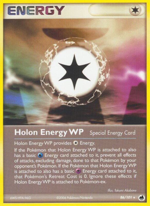 Holon Energy WP - EX Dragon Frontiers - #86