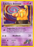 Sabrina's Drowzee - Gym Heroes - #92 (1st Edition)