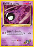Sabrina's Gastly - Gym Heroes - #93 (1st Edition)