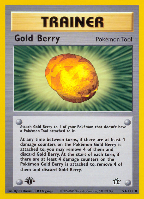 Gold Berry - Neo Genesis - #93 (1st Edition)