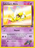 Sabrina's Abra - Gym Challenge - #93 (1st Edition)