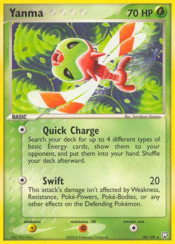 Yanma - EX Team Rocket Returns - #28