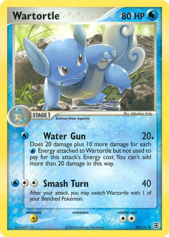 Wartortle - EX FireRed & LeafGreen - #50