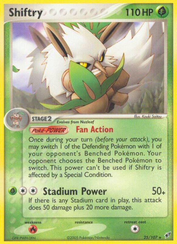 Shiftry - EX Deoxys - #25