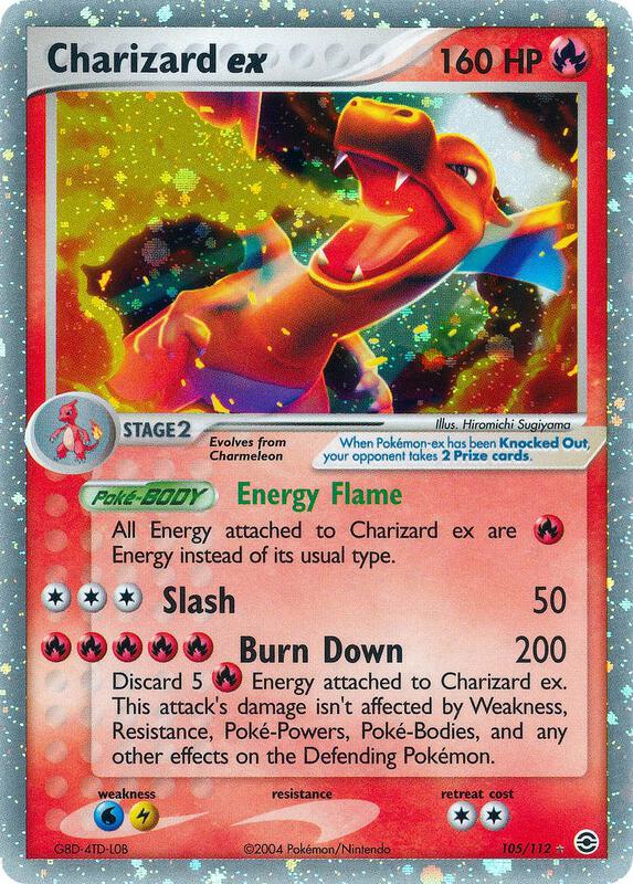 Charizard ex - EX FireRed & LeafGreen - #105