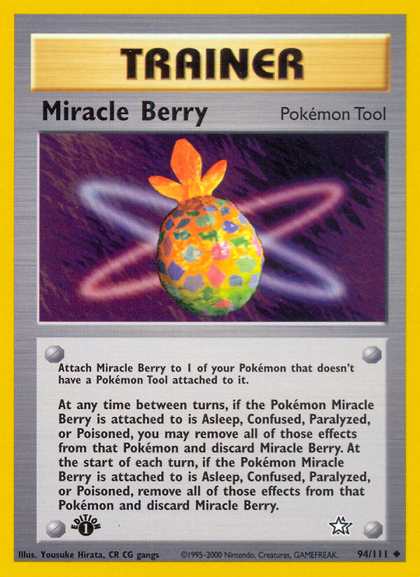 Miracle Berry - Neo Genesis - #94 (1st Edition)