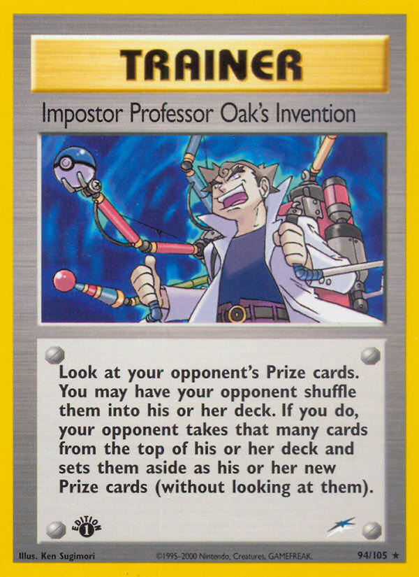 Impostor Professor Oak's Invention - Neo Destiny - #94 (1st Edition)