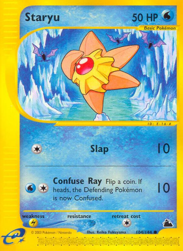 Staryu - Skyridge - #104