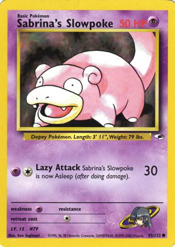 Sabrina's Slowpoke - Gym Heroes - #95