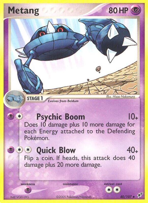 Metang - EX Deoxys - #40