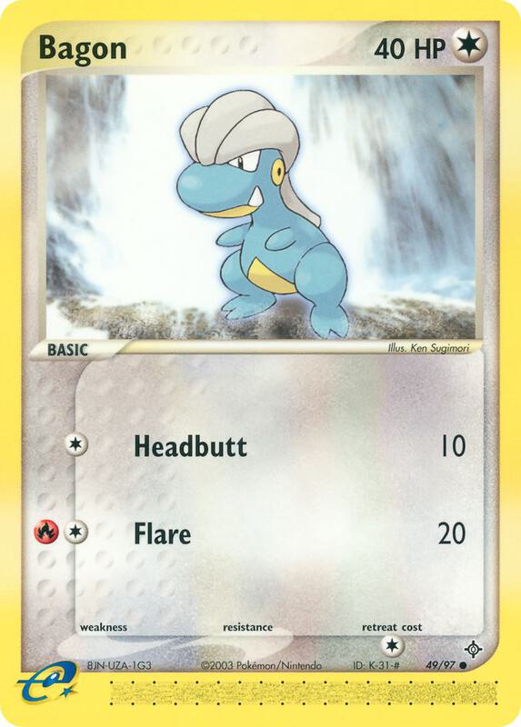 Bagon - EX Dragon - #49