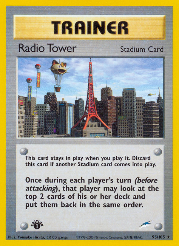 Radio Tower - Neo Destiny - #95 (1st Edition)