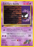 Sabrina's Gastly - Gym Challenge - #96 (1st Edition)