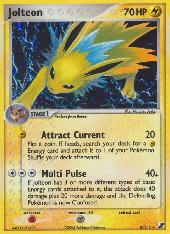 Jolteon - EX Unseen Forces - #8