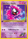 Sabrina's Gastly - Gym Challenge - #97 (1st Edition)
