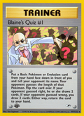 Blaine's Quiz #1 - Gym Heroes - #97 (1st Edition)