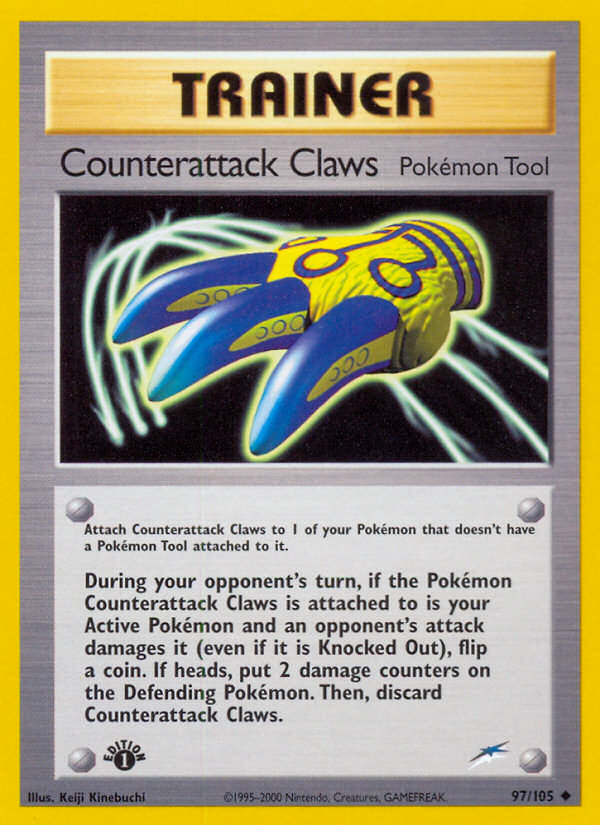 Counterattack Claws - Neo Destiny - #97 (1st Edition)