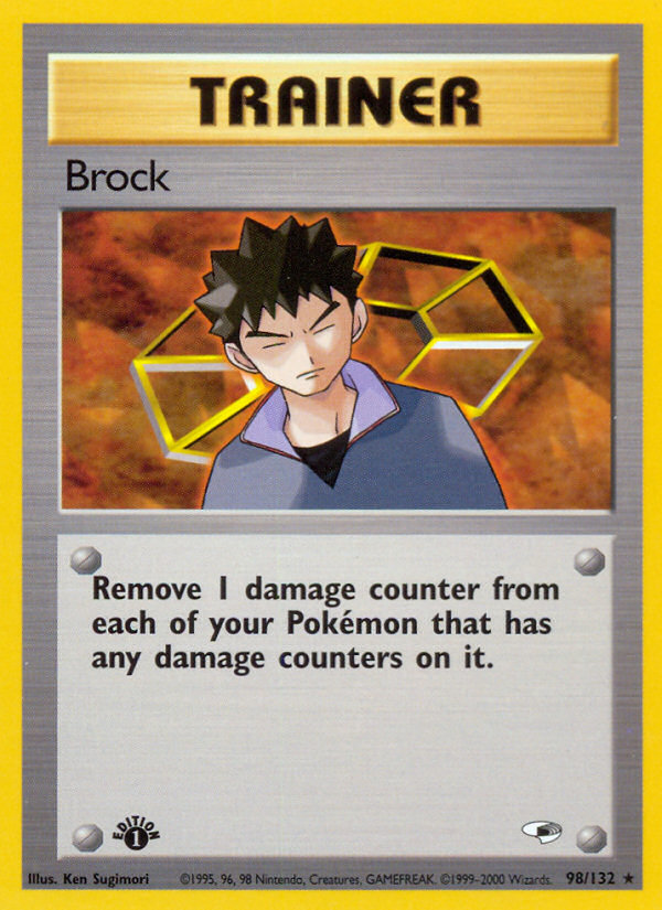 Brock - Gym Heroes - #98 (1st Edition)