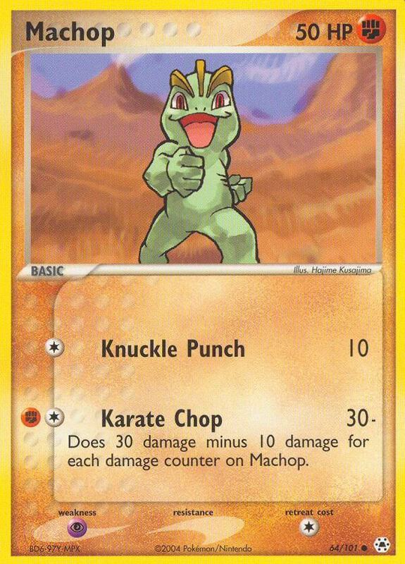 Machop - EX Hidden Legends - #64