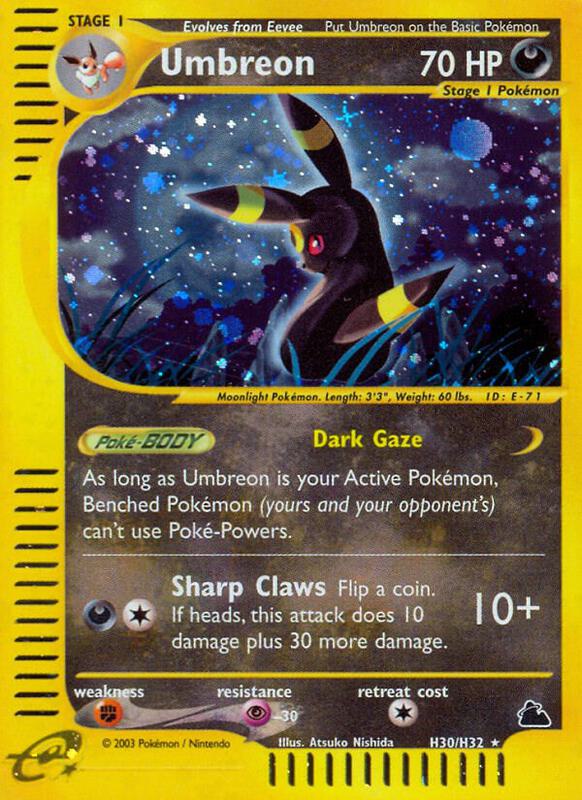 Umbreon - Skyridge - #H30