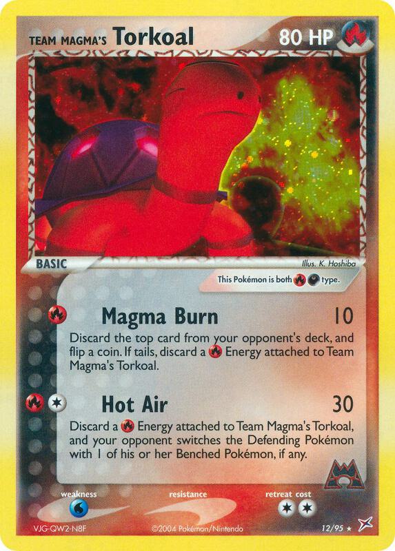 Team Magma's Torkoal - EX Team Magma vs Team Aqua - #12