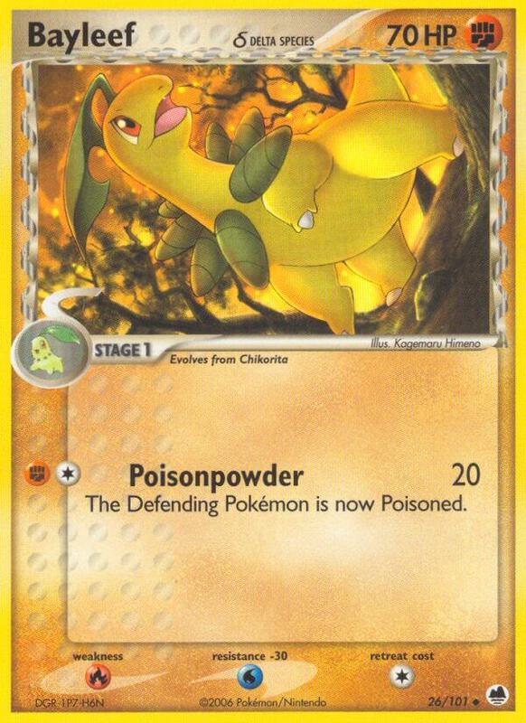 Bayleef (Delta Species) - EX Dragon Frontiers - #26