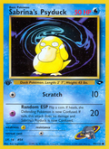 Sabrina's Psyduck - Gym Challenge - #99 (1st Edition)