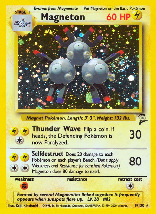 Magneton - Base Set 2 - #9