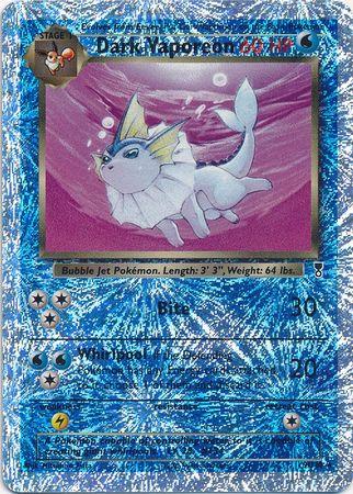 Dark Vaporeon - Legendary Collection - #9 (Reverse Holo)
