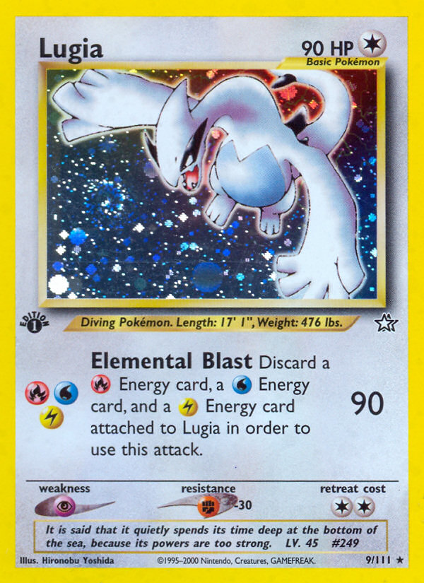 Lugia - Neo Genesis - #9 (1st Edition)