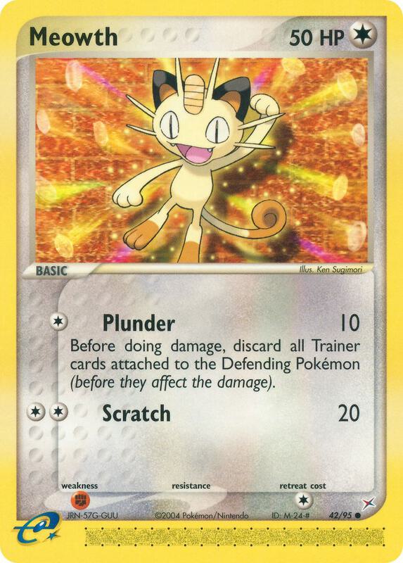 Meowth - EX Team Magma vs Team Aqua - #42