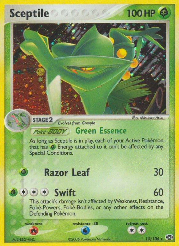 Sceptile - EX Emerald - #10