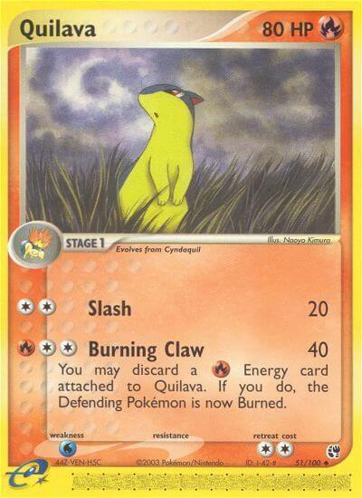 Quilava - EX Sandstorm - #51