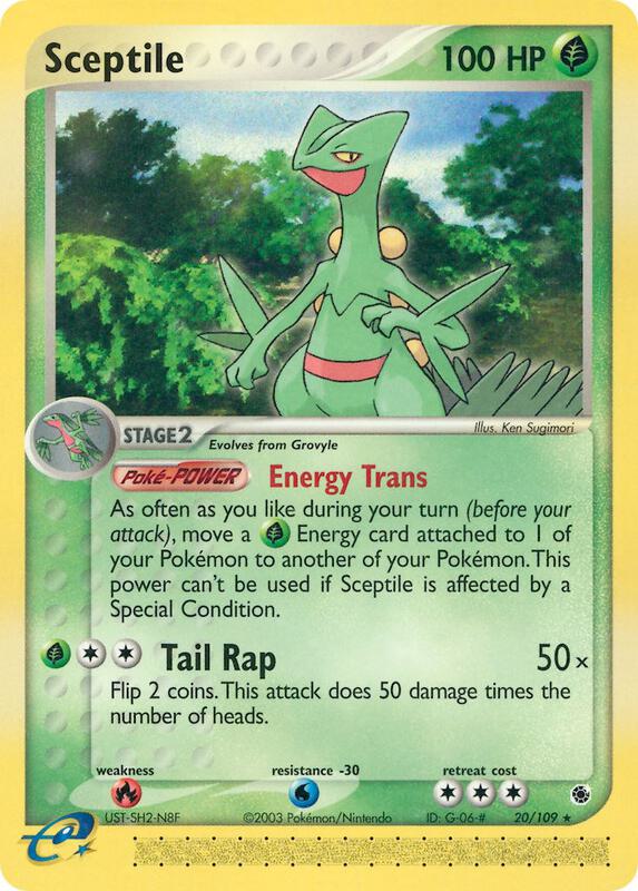 Sceptile - EX Ruby & Sapphire - #20