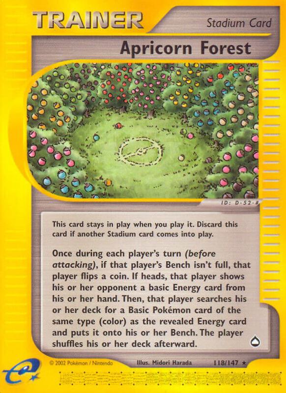 Apricorn Forest - Aquapolis - #118