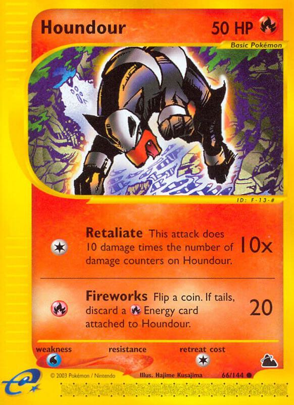 Houndour - Skyridge - #66