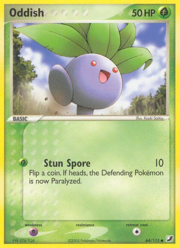 Oddish - EX Unseen Forces - #64